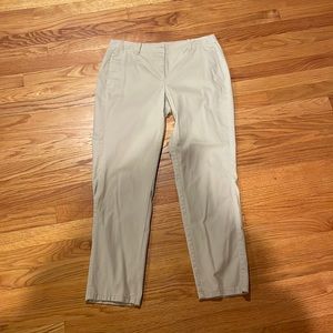 J Jill Straight Leg Chino Khaki Size 6